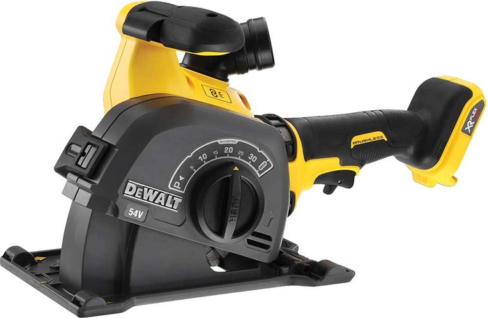 Tooled Up | Dewalt DCG200NT 54v Wall chaser 125mm disc - Dewalt Dewalt DCG200NT 54v Wall chaser 125mm disc - Dewalt