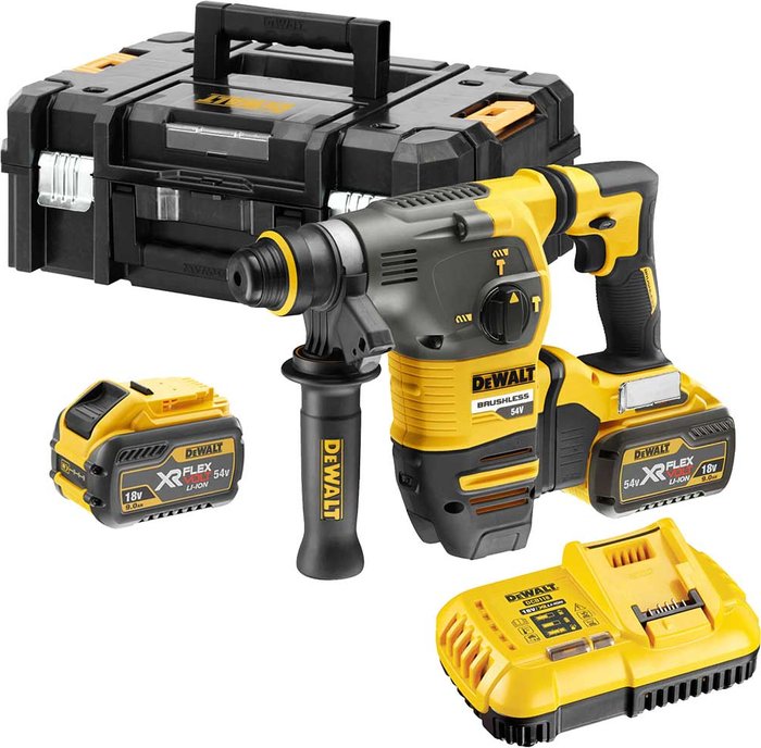 Tooled Up | Dewalt DeWalt 54V Xr Flexvolt SDS-plus 2 x 9.0AH Dewalt DeWalt 54V Xr Flexvolt SDS-plus 2 x 9.0AH