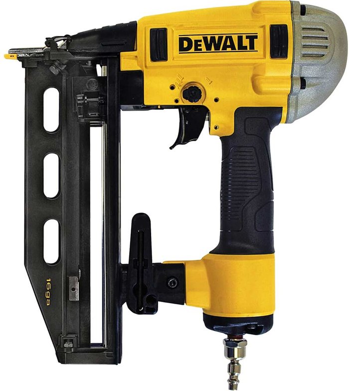 Tooled Up | Dewalt DeWalt DPN1664 Postive Placement Gauge Finish Air Nail Gun Dewalt DeWalt DPN1664 Postive Placement Gauge Finish Air Nail Gun