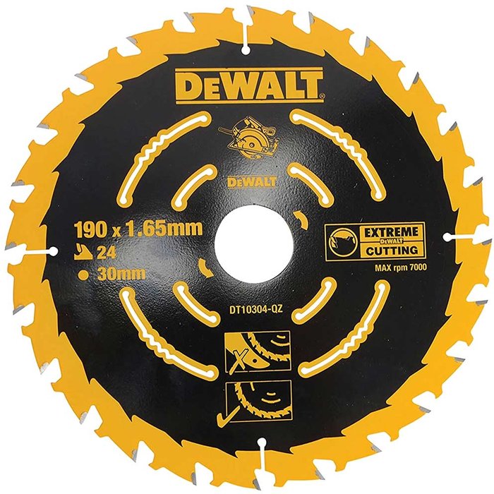 Tooled Up | Dewalt DeWalt Extreme GP Saw Blades 184mm 40T 16mm Dewalt DeWalt Extreme GP Saw Blades 184mm 40T 16mm