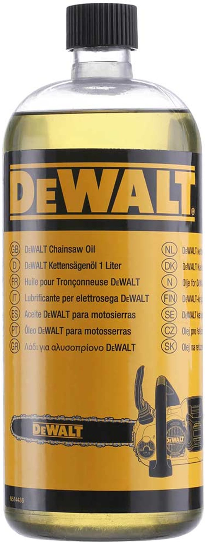 Tooled Up | Dewalt DeWalt Chainsaw Oil 1l Dewalt DeWalt Chainsaw Oil 1l