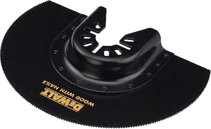 Tooled Up | Dewalt DeWalt DT20710 Flush Cut Plasterboard and Wood Oscillating Multi Tool Segment Saw Blade 100mm Pack of 1 Dewalt DeWalt DT20710 Flush Cut Plasterboard and Wood Oscillating Multi Tool Segment Saw Blade 100mm Pack of 1
