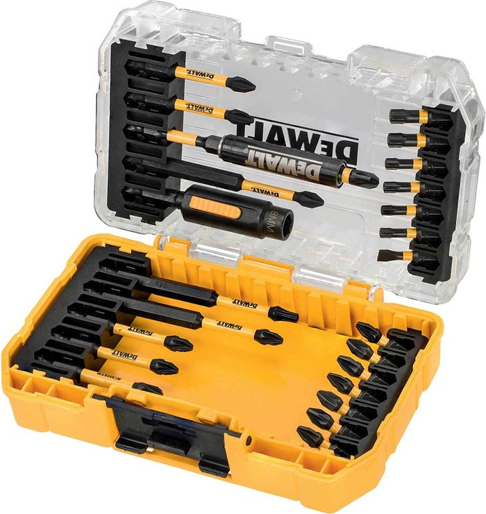 Tooled Up | Dewalt Dewalt DT70730T FLEXTORQ Screwdriving Set - 25 Piece Dewalt Dewalt DT70730T FLEXTORQ Screwdriving Set - 25 Piece