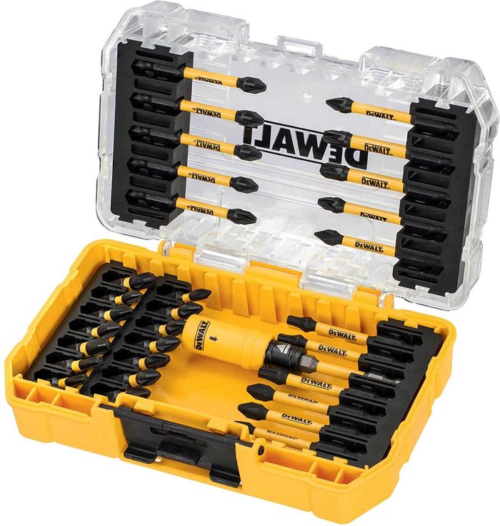 Tooled Up | Dewalt DeWalt 31 Piece FlexTorq Impact Screwdriver Bit Set Dewalt DeWalt 31 Piece FlexTorq Impact Screwdriver Bit Set