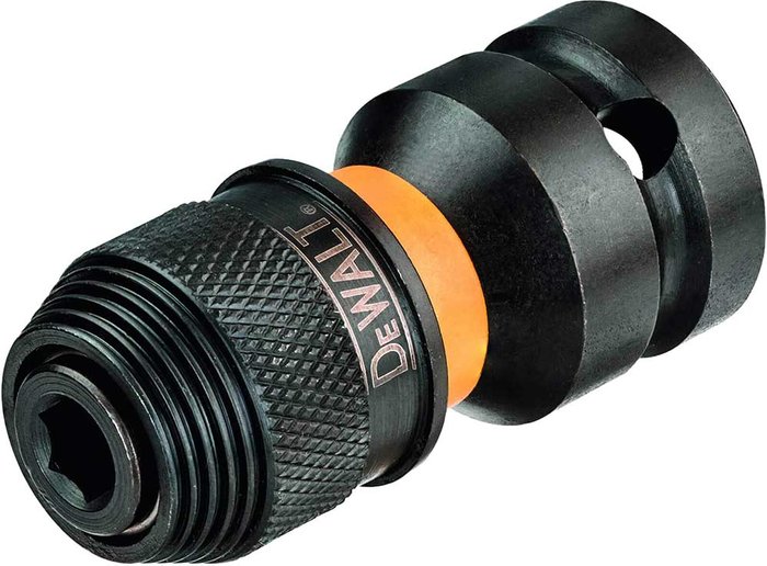 Tooled Up | Dewalt DeWalt 1/2 Square Drive to 1/4 Hex Impact Adaptor 1/2 Dewalt DeWalt 1/2 Square Drive to 1/4 Hex Impact Adaptor 1/2