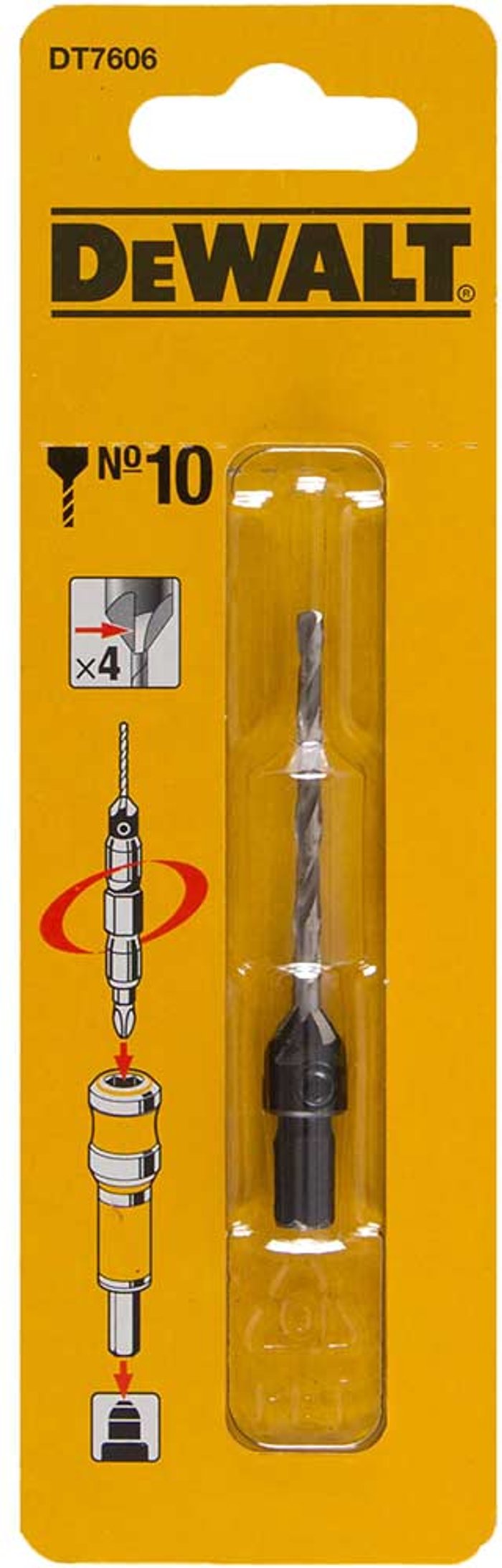 Tooled Up | Dewalt DeWalt Pilot Drill and Countersink Size 10 Dewalt DeWalt Pilot Drill and Countersink Size 10