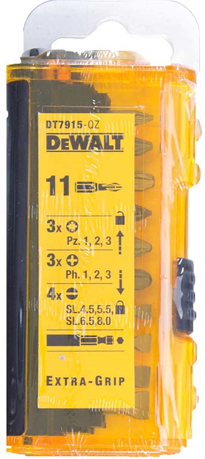 Tooled Up | Dewalt DeWalt 11 Piece Screwdriver Bit Set Dewalt DeWalt 11 Piece Screwdriver Bit Set