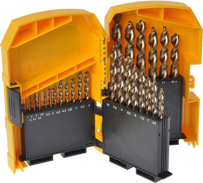 Tooled Up | Dewalt DeWalt 29 Piece HSS-G Extreme Drill Bit Set Dewalt DeWalt 29 Piece HSS-G Extreme Drill Bit Set
