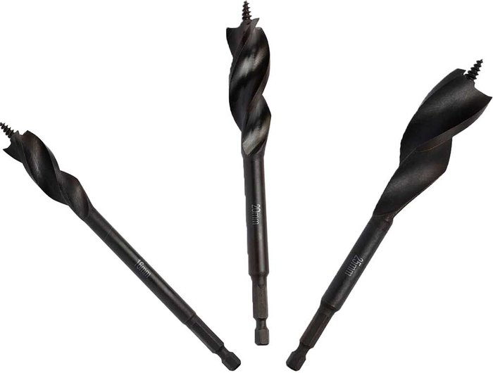Tooled Up | Dewalt DeWalt 3 Piece 3 Flute Spade Bit Set Dewalt DeWalt 3 Piece 3 Flute Spade Bit Set