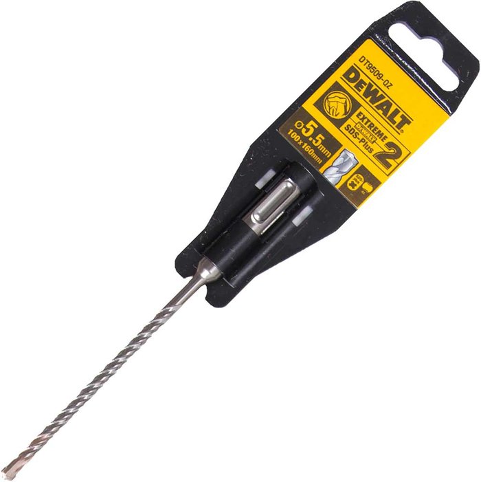 Tooled Up | Dewalt DeWalt Extreme 2 SDS Plus Masonry Drill Bit 5.5mm 160mm Dewalt DeWalt Extreme 2 SDS Plus Masonry Drill Bit 5.5mm 160mm