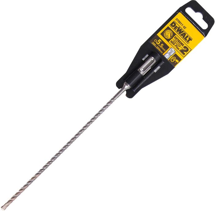 Tooled Up | Dewalt DeWalt Extreme 2 SDS Plus Masonry Drill Bit 5.5mm 260mm Dewalt DeWalt Extreme 2 SDS Plus Masonry Drill Bit 5.5mm 260mm