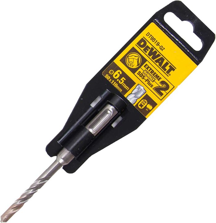 Tooled Up | Dewalt DeWalt Extreme 2 SDS Plus Masonry Drill Bit 6mm 110mm Dewalt DeWalt Extreme 2 SDS Plus Masonry Drill Bit 6mm 110mm