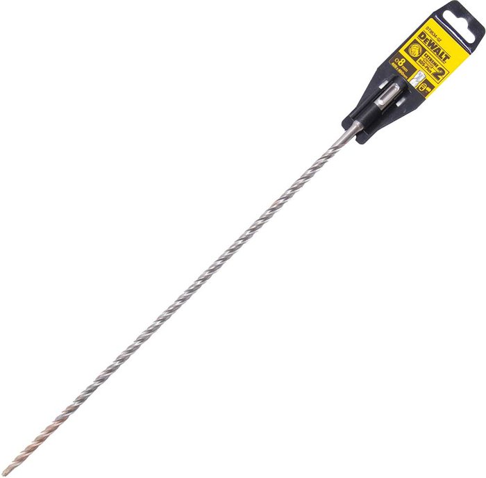 Tooled Up | Dewalt DeWalt Extreme 2 SDS Plus Masonry Drill Bit 8mm 460mm Dewalt DeWalt Extreme 2 SDS Plus Masonry Drill Bit 8mm 460mm