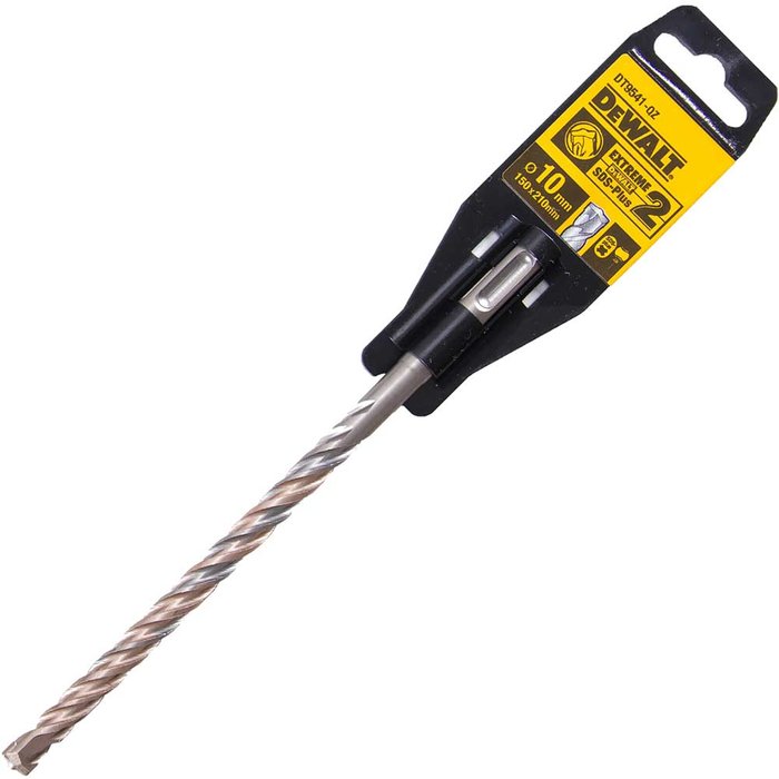 Tooled Up | Dewalt DeWalt Extreme 2 SDS Plus Masonry Drill Bit 10mm 210mm Dewalt DeWalt Extreme 2 SDS Plus Masonry Drill Bit 10mm 210mm