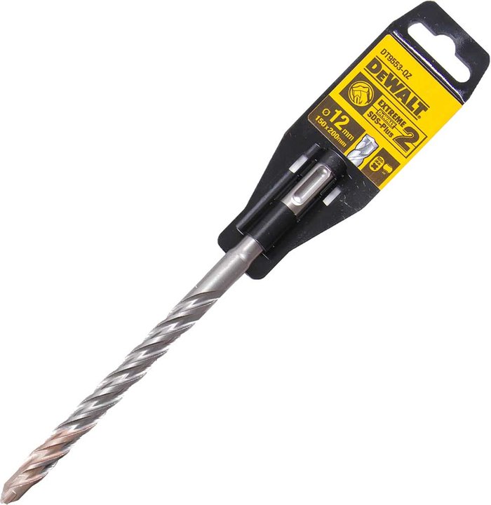 Tooled Up | Dewalt DeWalt Extreme 2 SDS Plus Masonry Drill Bit 12mm 200mm Dewalt DeWalt Extreme 2 SDS Plus Masonry Drill Bit 12mm 200mm