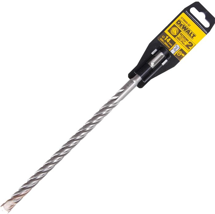 Tooled Up | Dewalt DeWalt Extreme 2 SDS Plus Masonry Drill Bit 14mm 260mm Dewalt DeWalt Extreme 2 SDS Plus Masonry Drill Bit 14mm 260mm