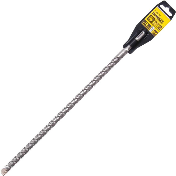 Tooled Up | Dewalt DeWalt Extreme 2 SDS Plus Masonry Drill Bit 16mm 450mm Dewalt DeWalt Extreme 2 SDS Plus Masonry Drill Bit 16mm 450mm