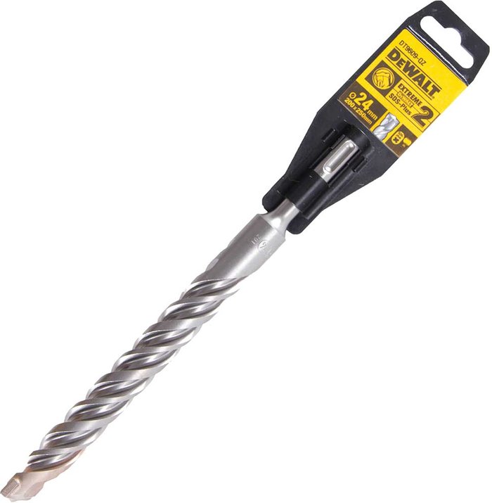 Tooled Up | Dewalt DeWalt Extreme 2 SDS Plus Masonry Drill Bit 24mm 250mm Dewalt DeWalt Extreme 2 SDS Plus Masonry Drill Bit 24mm 250mm