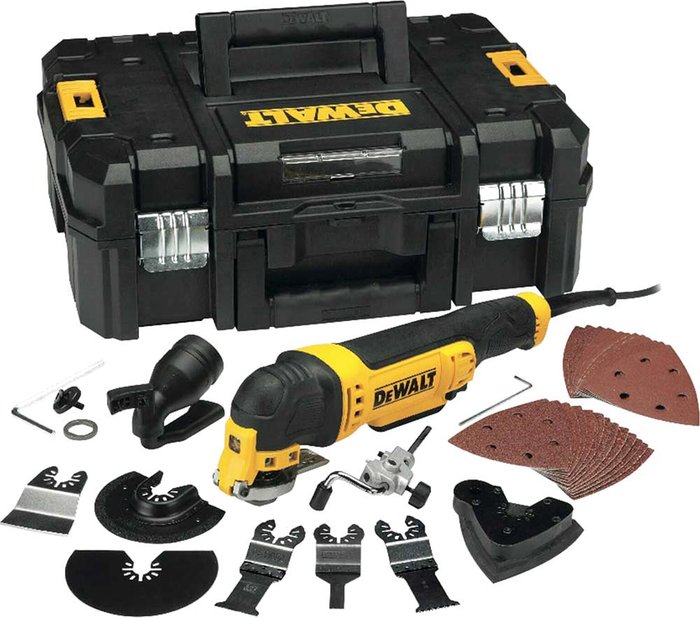 Tooled Up | Dewalt DWE315KT 240V Oscillating Multi-Tool with 37pc Accessory Kit - Dewalt Dewalt DWE315KT 240V Oscillating Multi-Tool with 37pc Accessory Kit - Dewalt