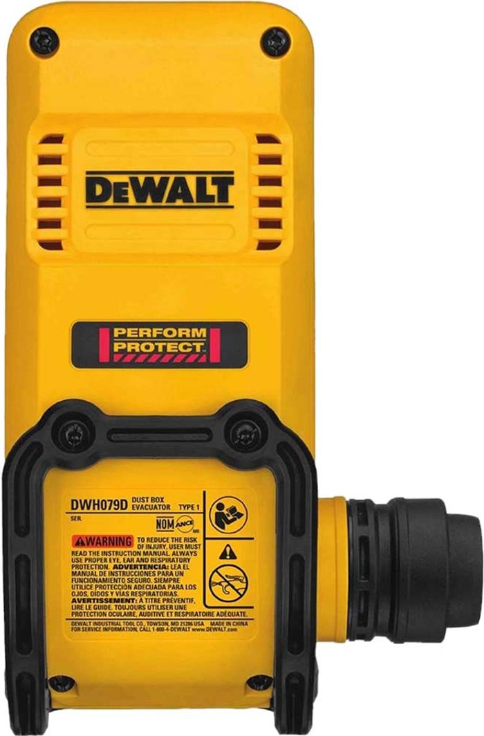 Tooled Up | Dewalt DeWalt DWH079D-XJ Dust Box Evacuator Dewalt DeWalt DWH079D-XJ Dust Box Evacuator