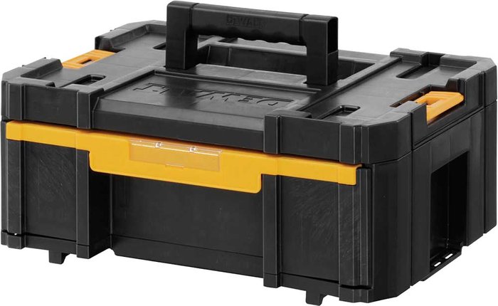 Tooled Up | Dewalt DeWalt TSTAK III Stackable Deep Draw Tool Box Dewalt DeWalt TSTAK III Stackable Deep Draw Tool Box