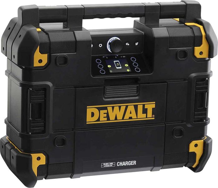 Tooled Up | Dewalt DeWalt TSTAK DAB Job Site Radio and Battery Charger 240v Dewalt DeWalt TSTAK DAB Job Site Radio and Battery Charger 240v