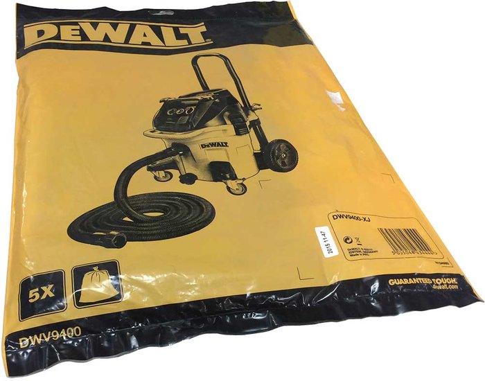 Tooled Up | Dewalt DeWalt DWV9400 Disposable Liner for DWV902M Vacuum Cleaner Dewalt DeWalt DWV9400 Disposable Liner for DWV902M Vacuum Cleaner