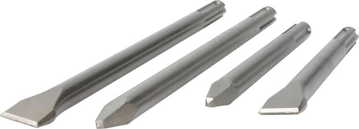 Tooled Up | Dewalt DeWalt 4 Piece SDS Max Pointed and Flat Chisel Set Dewalt DeWalt 4 Piece SDS Max Pointed and Flat Chisel Set