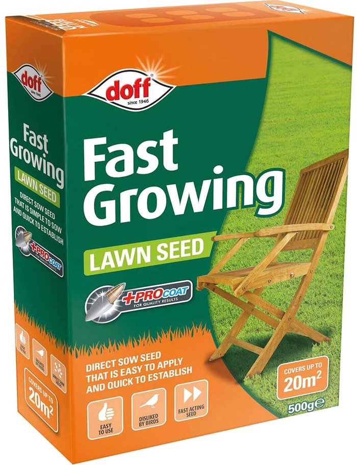 Tooled Up | Doff Doff Fast Growing Lawn Seed 500g Doff Doff Fast Growing Lawn Seed 500g