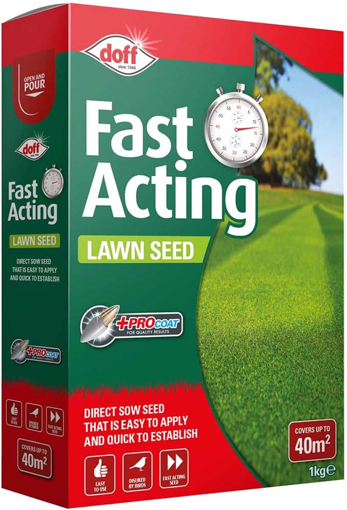 Tooled Up | Doff Doff Fast Growing Lawn Seed 1kg Doff Doff Fast Growing Lawn Seed 1kg