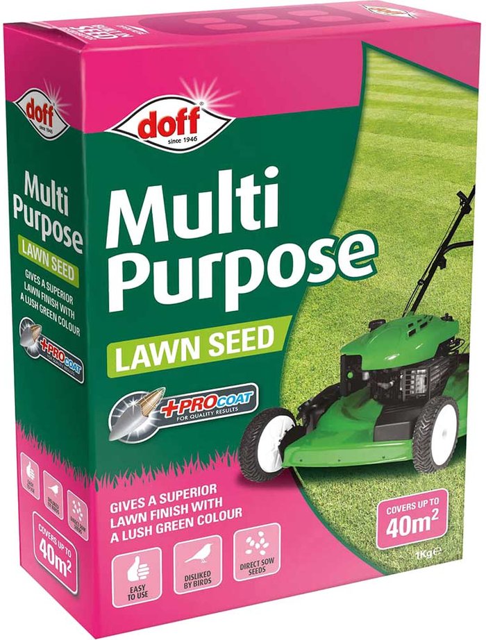 Tooled Up | Doff Doff Multi Purpose Lawn Seed 1kg Doff Doff Multi Purpose Lawn Seed 1kg