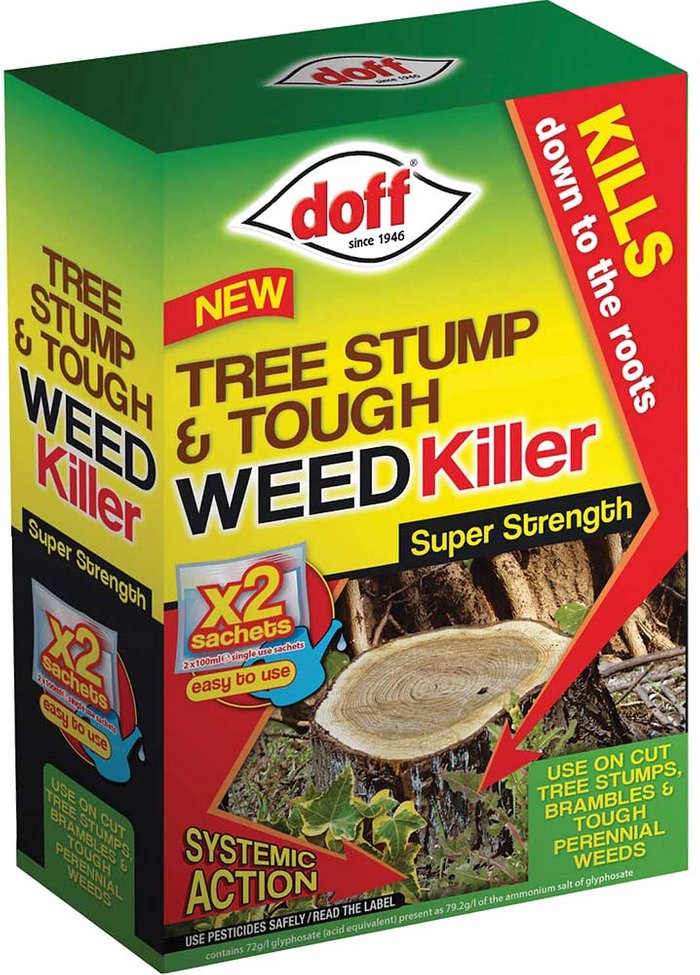 Tooled Up | Doff Doff Tree Stump and Tough Weed Killer Sachets Pack of 2 Doff Doff Tree Stump and Tough Weed Killer Sachets Pack of 2
