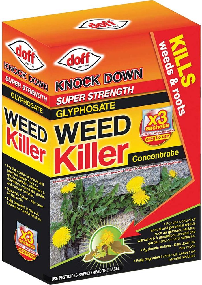 Tooled Up | Doff Doff Glyphosate Weed Killer Concentrate Sachets Doff Doff Glyphosate Weed Killer Concentrate Sachets