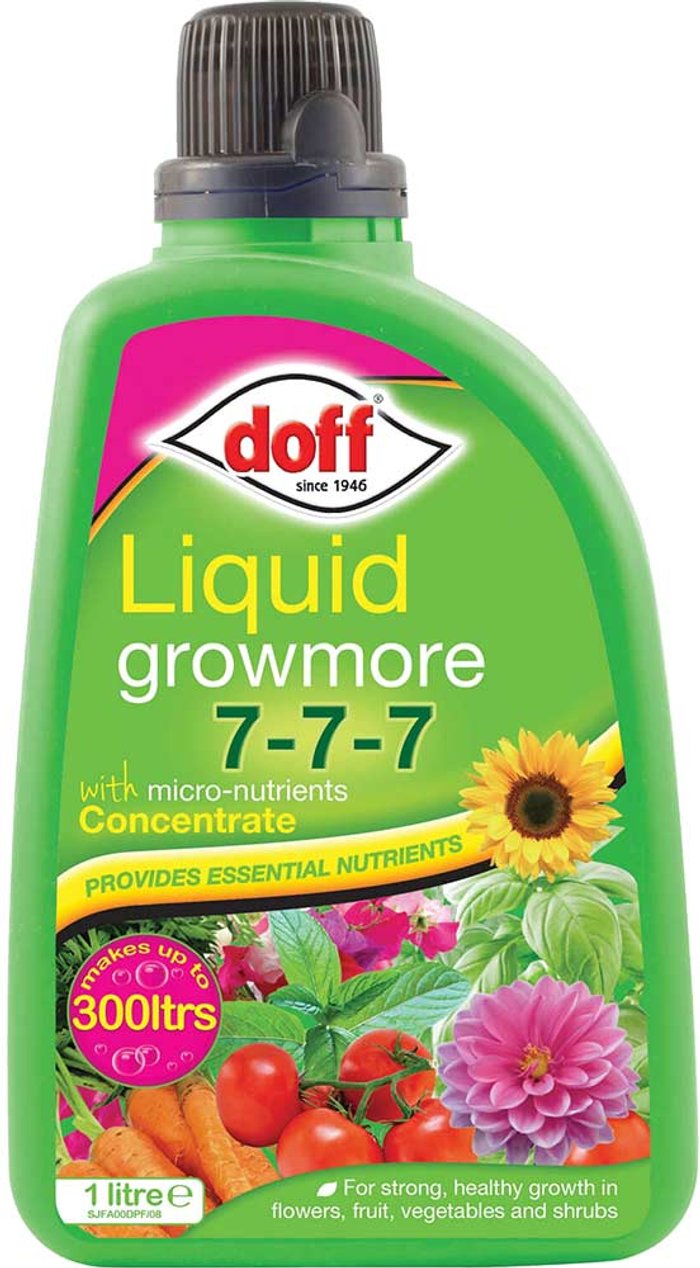 Tooled Up | Doff Doff Liquid Growmore Plant Feed Concentrate 1l Doff Doff Liquid Growmore Plant Feed Concentrate 1l