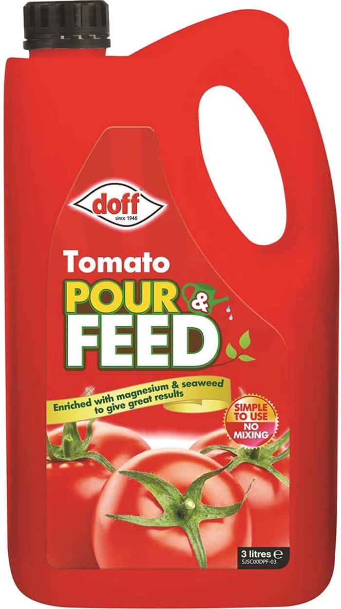 Tooled Up | Doff Doff Tomato Pour and Feed Plant Food 2.5l Doff Doff Tomato Pour and Feed Plant Food 2.5l
