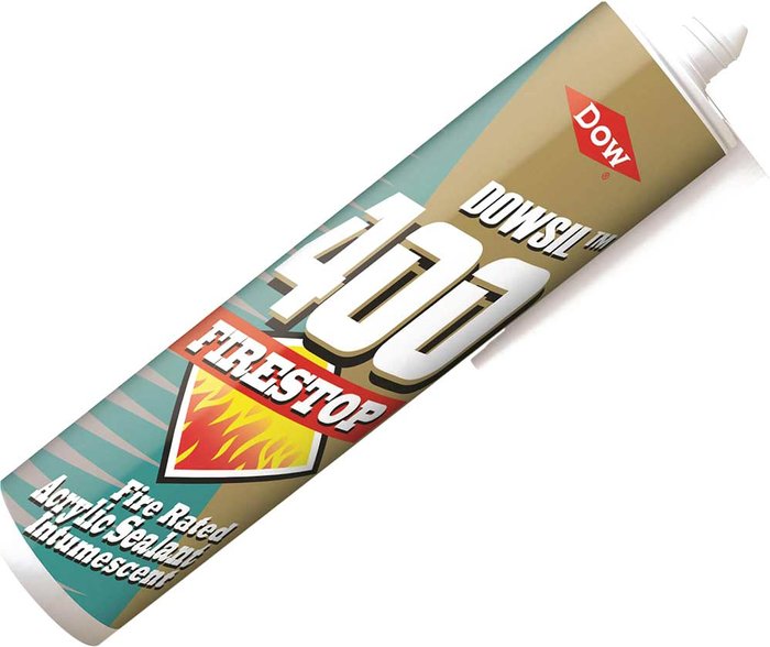 Tooled Up | Dowsil Dowsil Firestop 400 Acrylic Sealant White 380ml Dowsil Dowsil Firestop 400 Acrylic Sealant White 380ml