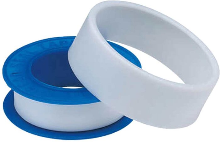 Tooled Up | Sirius Sirius Plumbers PTFE Pipe Tape White 12mm 12m Sirius Sirius Plumbers PTFE Pipe Tape White 12mm 12m
