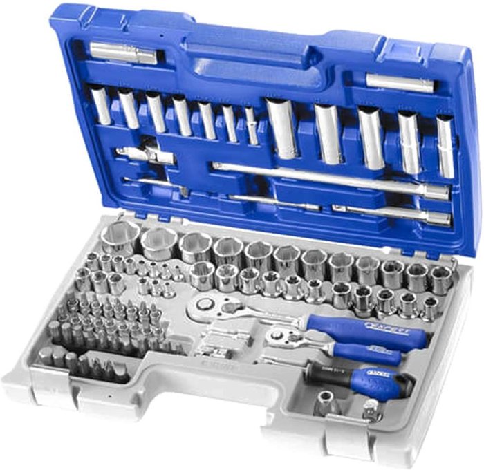 Tooled Up | Expert By Facom Expert by Facom 98 Piece Combination Drive Hex Socket and Bit Set Metric Combination Expert By Facom Expert by Facom 98 Piece Combination Drive Hex Socket and Bit Set Metric Combination