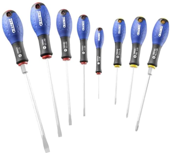 Tooled Up | Expert By Facom Expert by Facom 8 Piece Screwdriver Set Expert By Facom Expert by Facom 8 Piece Screwdriver Set
