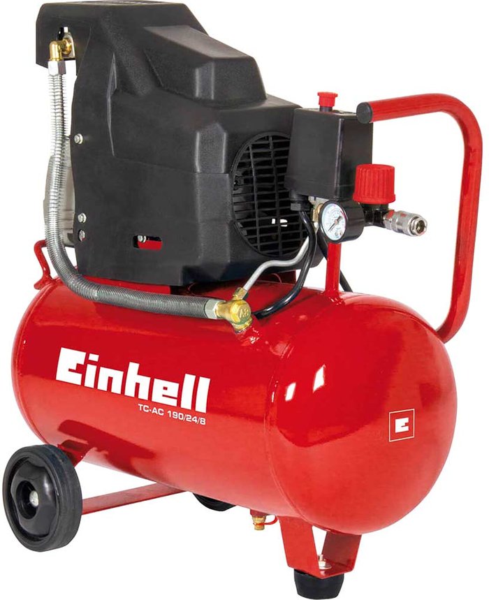 Tooled Up | Einhell Einhell 2Hp 24 Litre 8 Bar Oil Compressor Einhell Einhell 2Hp 24 Litre 8 Bar Oil Compressor