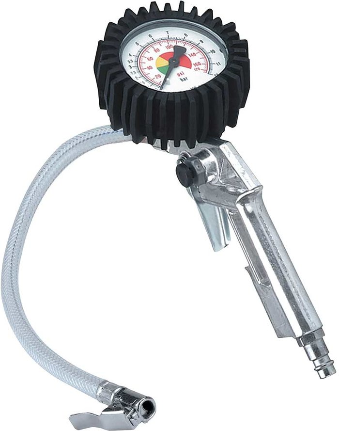 Tooled Up | Einhell Einhell Air Tyre Inflator with Pressure Gauge Einhell Einhell Air Tyre Inflator with Pressure Gauge