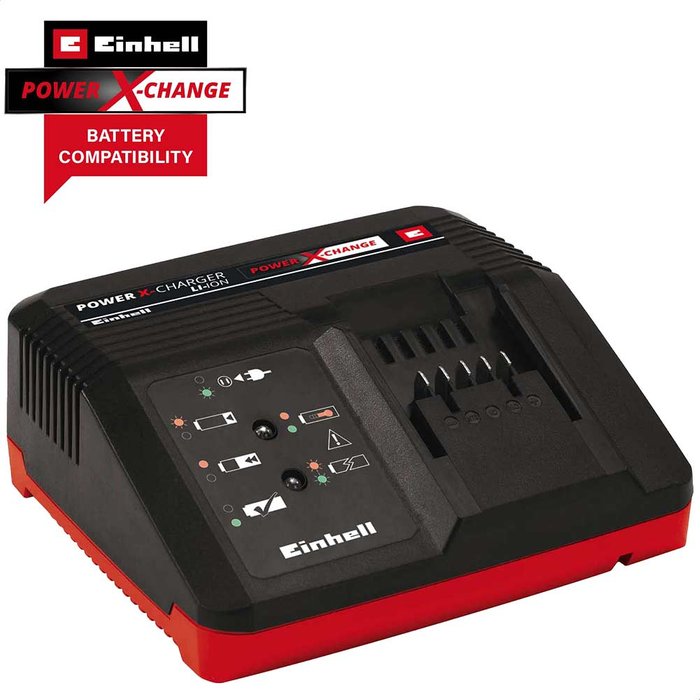 Tooled Up | Einhell Einhell Genuine Power X-Change 18v Cordless Fast Battery Charger Einhell Einhell Genuine Power X-Change 18v Cordless Fast Battery Charger