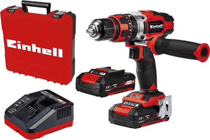 Tooled Up | Einhell Einhell Pxc 18V Combi Drill Kit (2 X 2Ah) Einhell Einhell Pxc 18V Combi Drill Kit (2 X 2Ah)