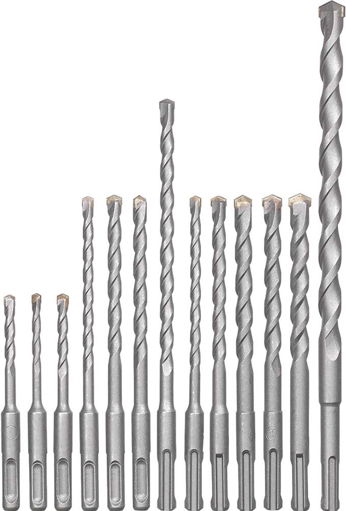 Tooled Up | Einhell Einhell 12 Piece SDS Plus Drill Bit Set Einhell Einhell 12 Piece SDS Plus Drill Bit Set