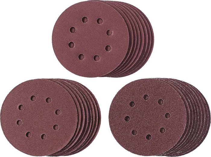 Tooled Up | Einhell Einhell 25 Piece Disc Sanding Sheet Set 125mm 125mm Assorted Pack of 25 Einhell Einhell 25 Piece Disc Sanding Sheet Set 125mm 125mm Assorted Pack of 25