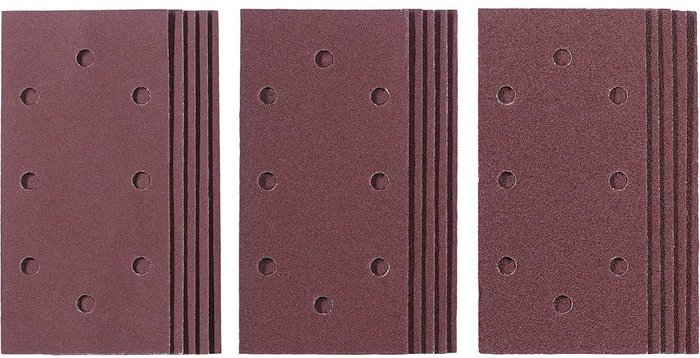 Tooled Up | Einhell Einhell 15 Piece 1/3 Sanding Sheet Set 93mm x 187mm Assorted Pack of 15 Einhell Einhell 15 Piece 1/3 Sanding Sheet Set 93mm x 187mm Assorted Pack of 15