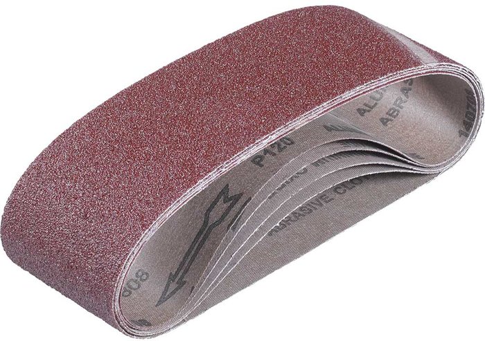 Tooled Up | Einhell Einhell 75 x 533mm Sanding Belt 75mm x 533mm Assorted Pack of 5 Einhell Einhell 75 x 533mm Sanding Belt 75mm x 533mm Assorted Pack of 5