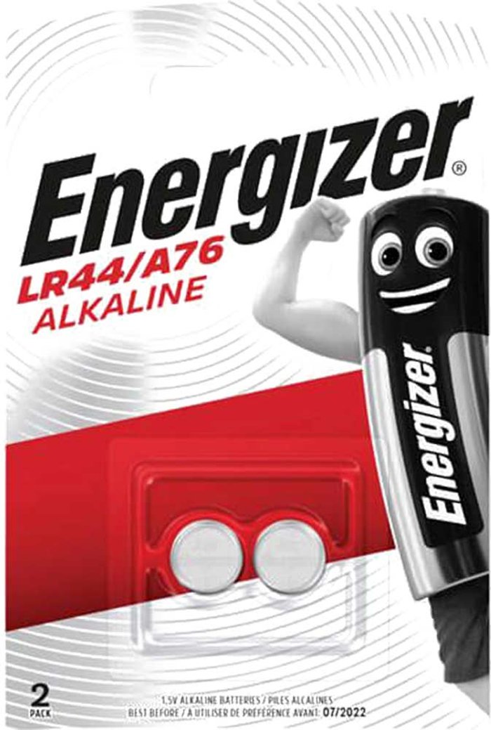 Tooled Up | Energizer Energizer Speciality Alkaline Battery A76/LR44 (Pack of 2) 623055 Energizer Energizer Speciality Alkaline Battery A76/LR44 (Pack of 2) 623055