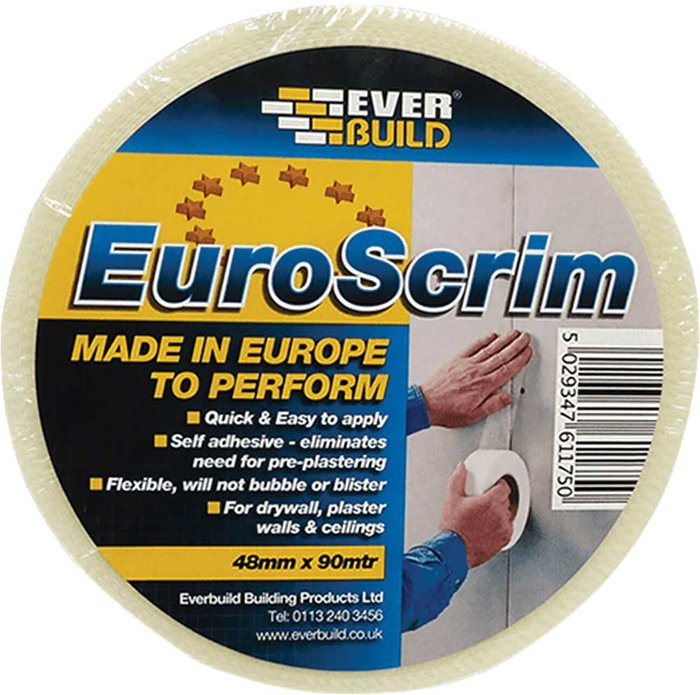 Tooled Up | Everbuild Everbuild EuroScrim Scrim Tape 100mm 90m Everbuild Everbuild EuroScrim Scrim Tape 100mm 90m