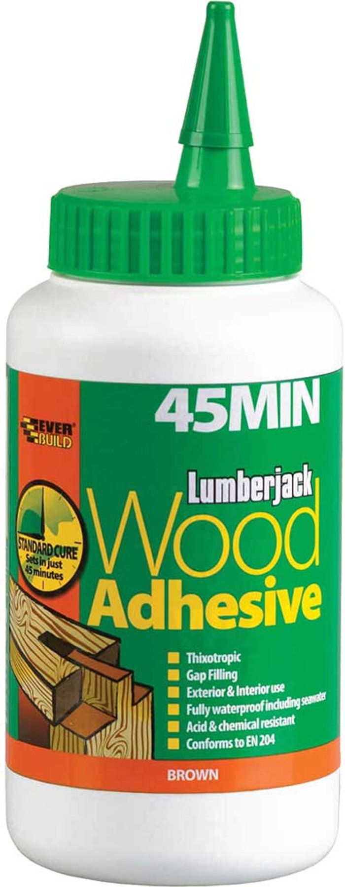 Tooled Up | Everbuild Everbuild Lumberjack 45 Minute Polyure Wood Adhesive 750ml Everbuild Everbuild Lumberjack 45 Minute Polyure Wood Adhesive 750ml